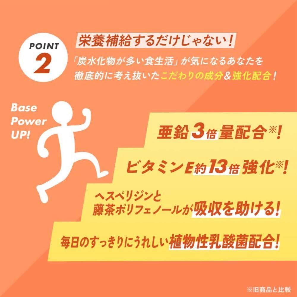 ファンケル(FANCL) 【新品】マルチビタミン&ミネラルベースパワー 30日分 説明書付き 栄養不足時のサプリメント(ビタミン・ミネラル・カルシウム・鉄) - 画像 (9)