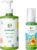 【ディズニーデザイン】ALOBABY UV日焼け止め&アウトドアミスト ディズニーデザイン 80ml + ミルクローション ビッグボトル 380ml (優しい香り) ベビー 無添加 オーガニック ノンケミカル 紫外線吸収剤不使用 大容量