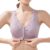 前開きノンワイヤーブラ、義乳ポケット付き、シリコンパット対応、術後ケア用、ナイロン・スパンデックスミックス、ライトスポーツ風、あんず色